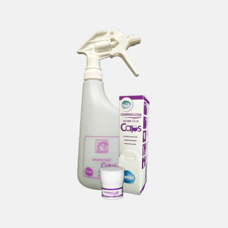 PolTech Gammaclean Caps disinfectant cleaner for all surfaces
