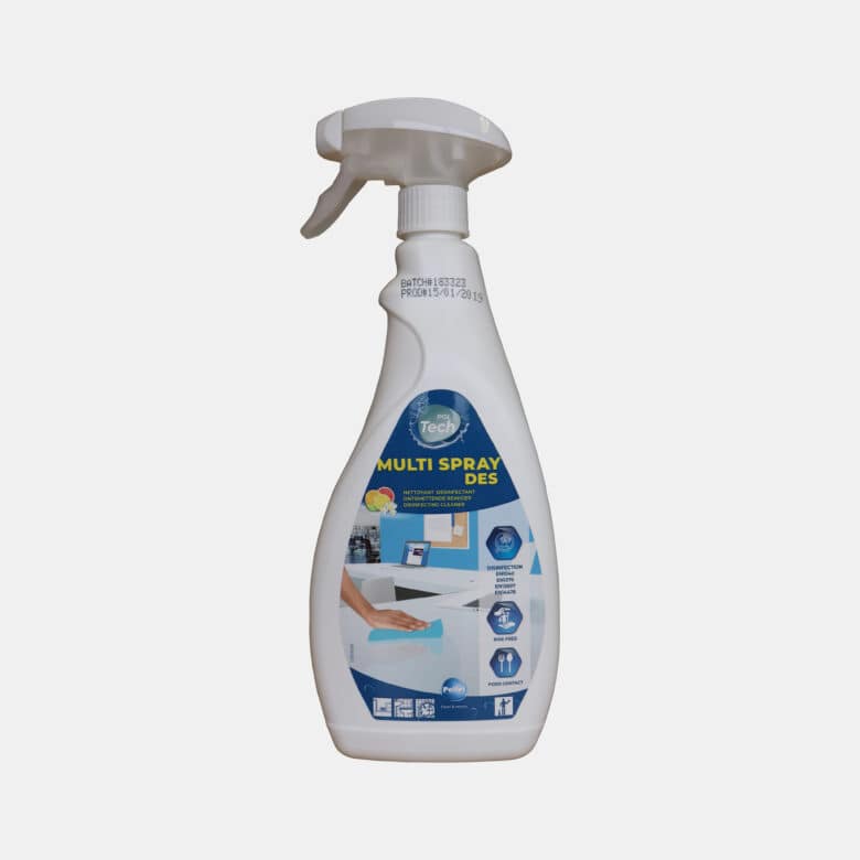 PolTech MultiSpray DES spray detergent degreaser disinfectant