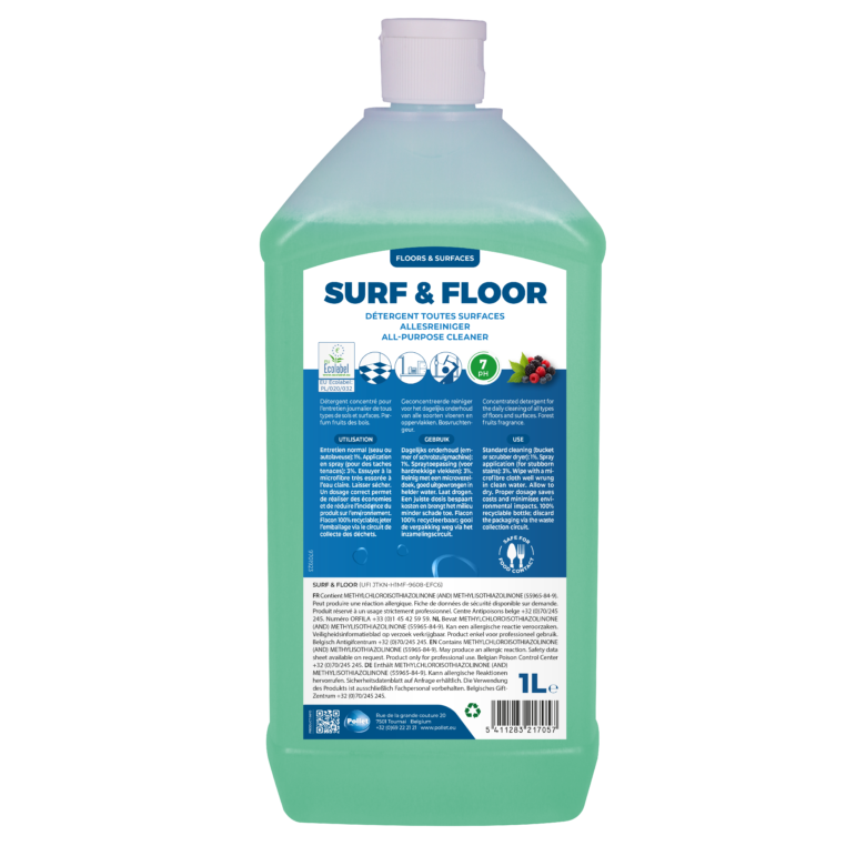 PolVita Indoors nettoyant probiotique protecteur toutes surfaces