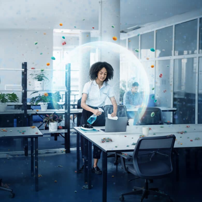 pollet - visuel - open space - intégration